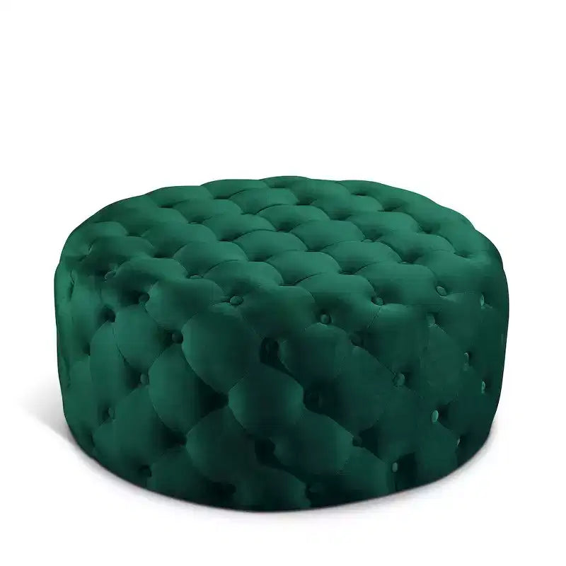 Panca Pouf Capitonnè in Velluto
