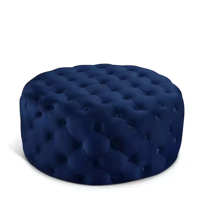 Panca Pouf Capitonnè in Velluto