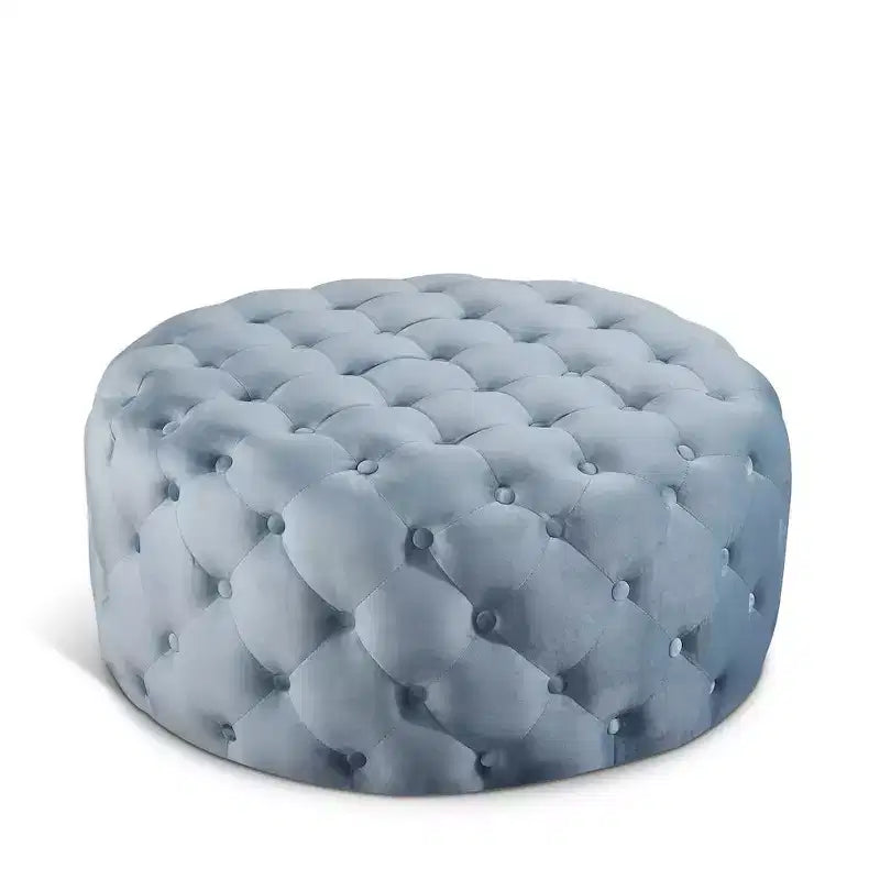 Panca Pouf Capitonnè in Velluto