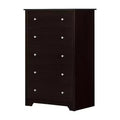 HomeStock 5-Drawer Chest Vito