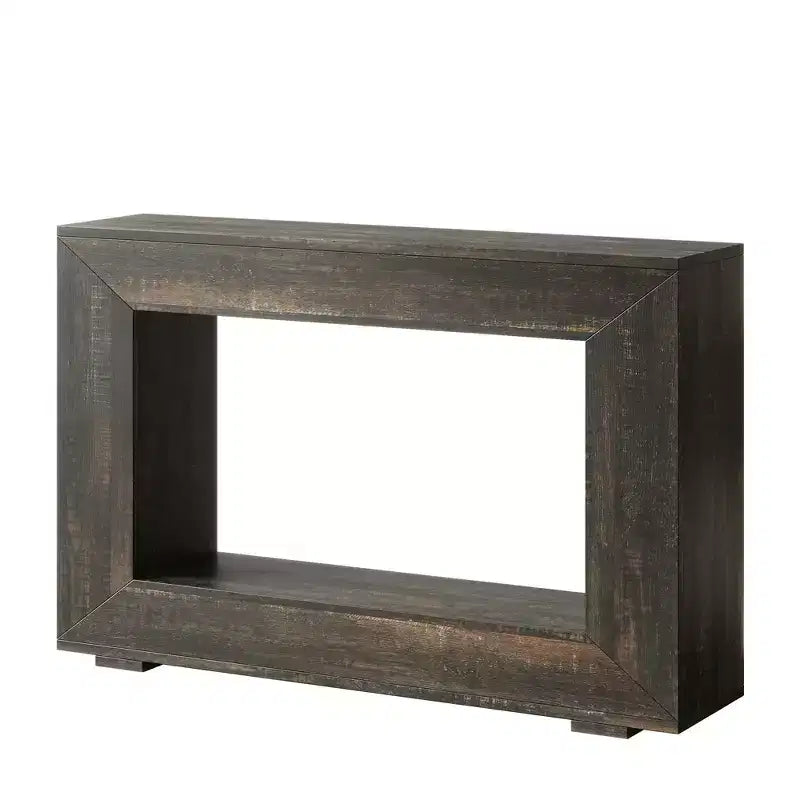Tavolo Console Rustico con Finitura Effetto Legno