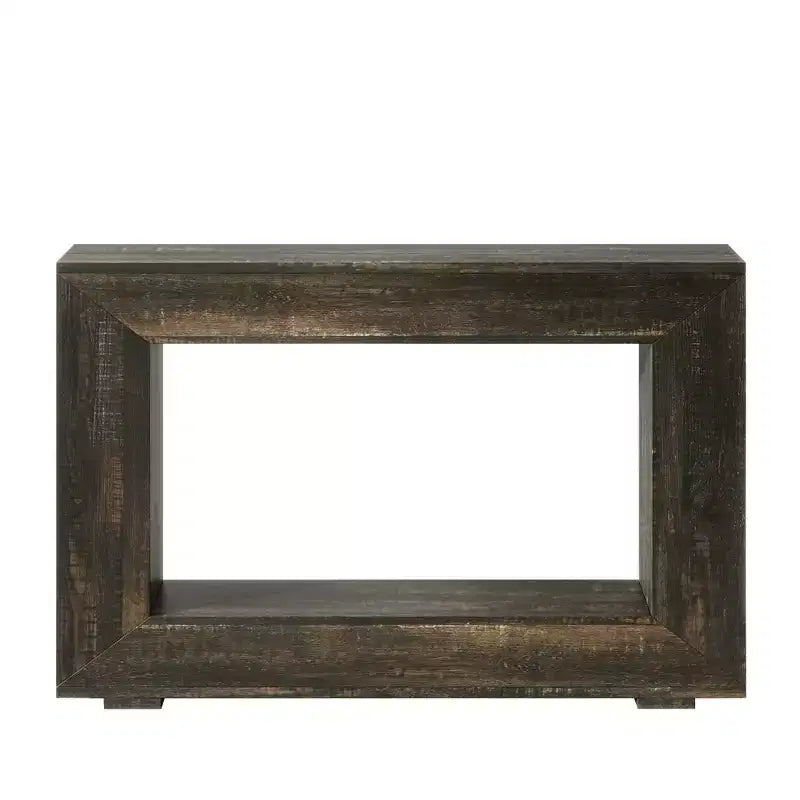 Tavolo Console Rustico con Finitura Effetto Legno