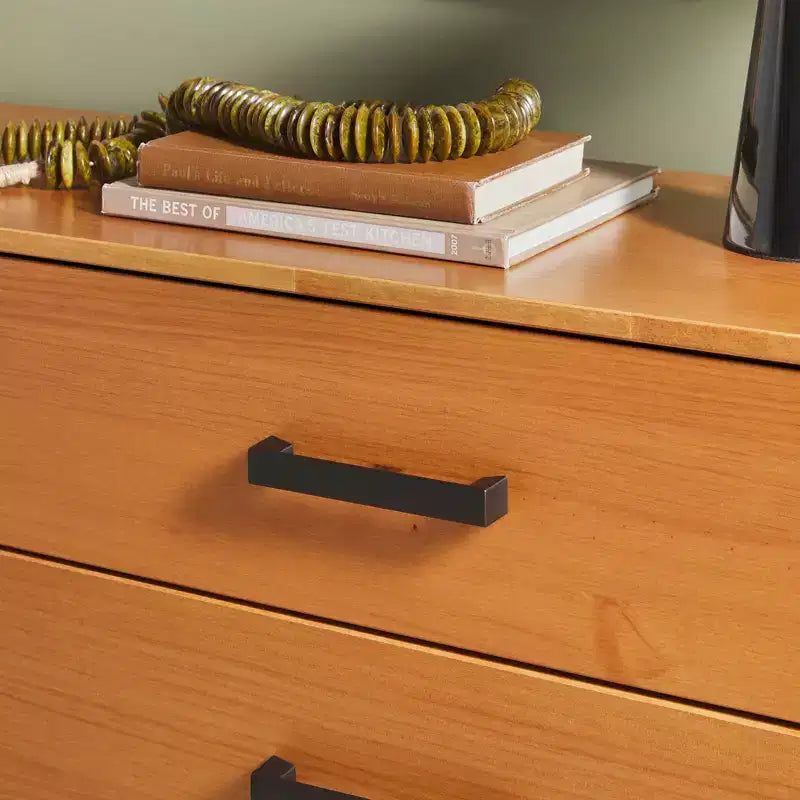 Comò a 6 cassetti in legno di pino