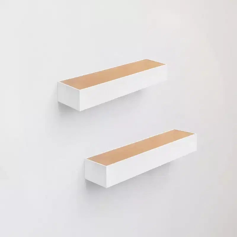 Mensola da parete flottante in legno da 23,6" con staffa invisibile