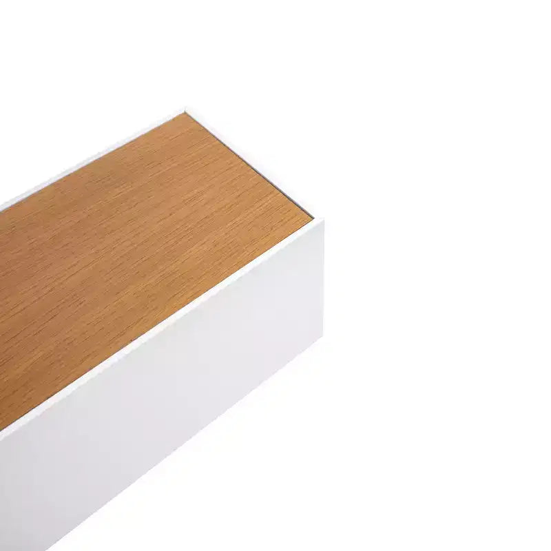 Mensola da parete flottante in legno da 23,6" con staffa invisibile