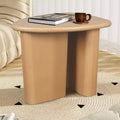 Wooden End Table, Tapered Tabletop Small Side Table, Simple Coffee Tea Table for Living Room, Bedroom, Sofa, Household Accent Table