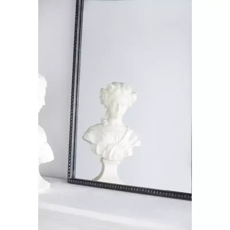 Specchio da parete ottagonale 36" x 24" con cornice in ferro